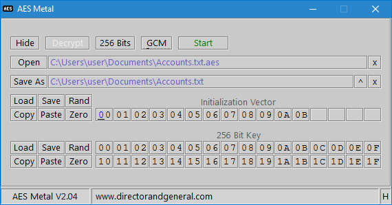 AES Metal IV Key File